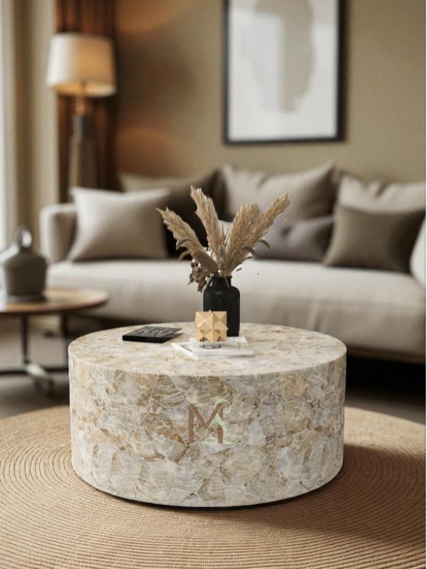 Mother Of Pearl Coffe Table