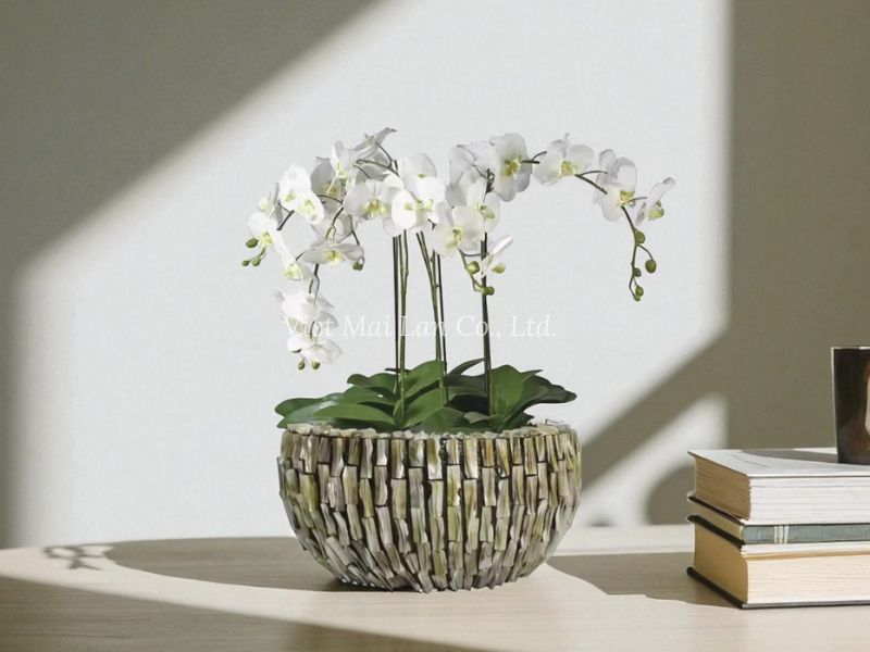 The Versatile Beauty Of Mother Of Pearl Planter Pot