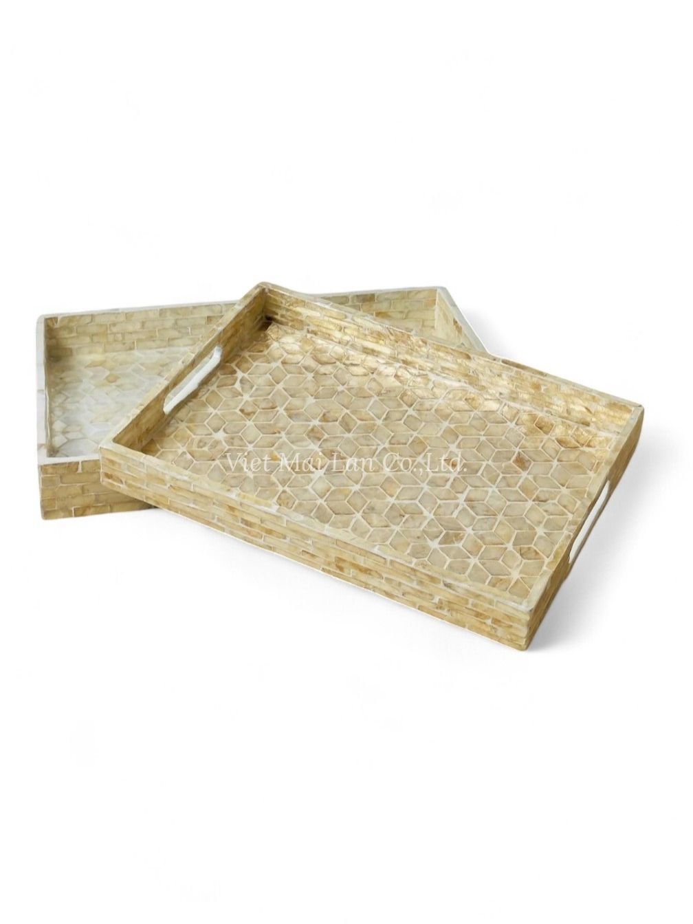 Charming Rectangle Mother Of Pearl Tray (3)