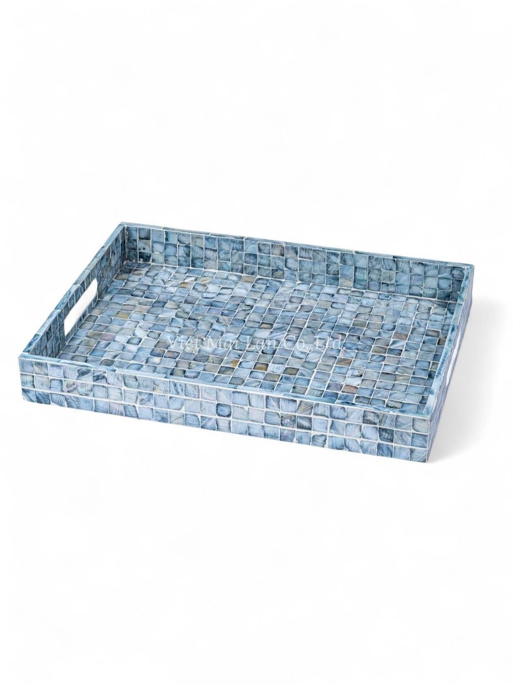 Elegance Rectangular Mother Of Pearl Serving Tray (1)