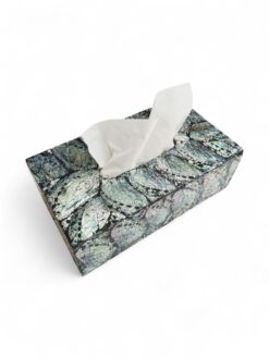 Elegant Shell Mother Of Pearl Tissue Box (1)