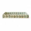 Floral Rectangular Mother Of Pearl Tray (3)