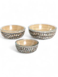 Grey Modern Mother Of Pearl Bowl (2)