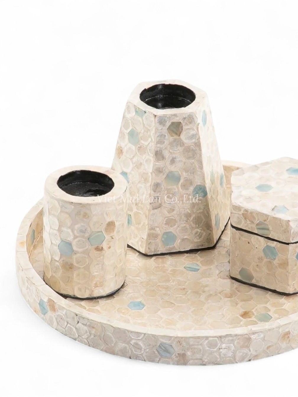 Handcrafted Shell Incense Set (2)