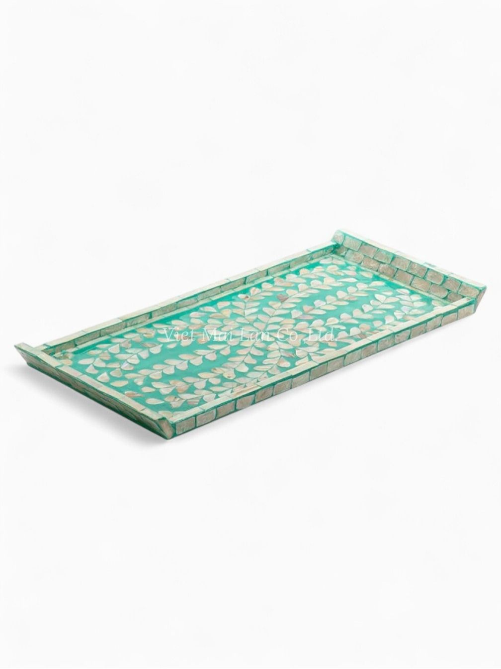 Handmade Mother Of Pearl Serving Tray (2)