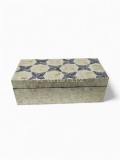 Handmade Rectangle Mother Of Pearl Box