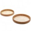 Ivory Round Mop Tray With Rattan (2)