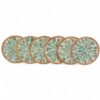 Light Green Elegant Mother Of Pearl Coaster (2)