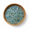 Luxury Mother Of Pearl Serving Tray With Rattan (1)