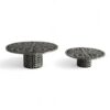 Mop Cake Stand Black Natural Shell (1)