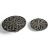 Mop Cake Stand Black Natural Shell (2)