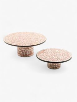 Mop Cake Stand Set Natural Shell (1)