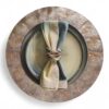 Modern Brown Capiz Shell Placemats (2)