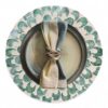 Modern Green Shell Placemats (2)