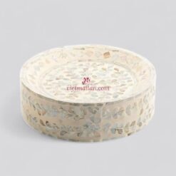 Modern Mother Of Pearl Cake Stand (2)