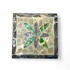 Modern Square Mother Of Pearl Coaster Set (2)