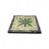 Modern Square Mother Of Pearl Coaster Set (3)