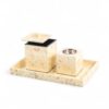 Modern White Shell Incense Set (1)