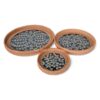 Natural Black Round Mop Tray With Rattan (2)