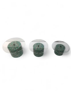 Natural Green Mop Cake Stand And Acrylic (3)