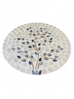 Natural Leaf Shell Placemats (2)