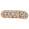Natural Mother Of Pearl Coaster With Rattan (3)