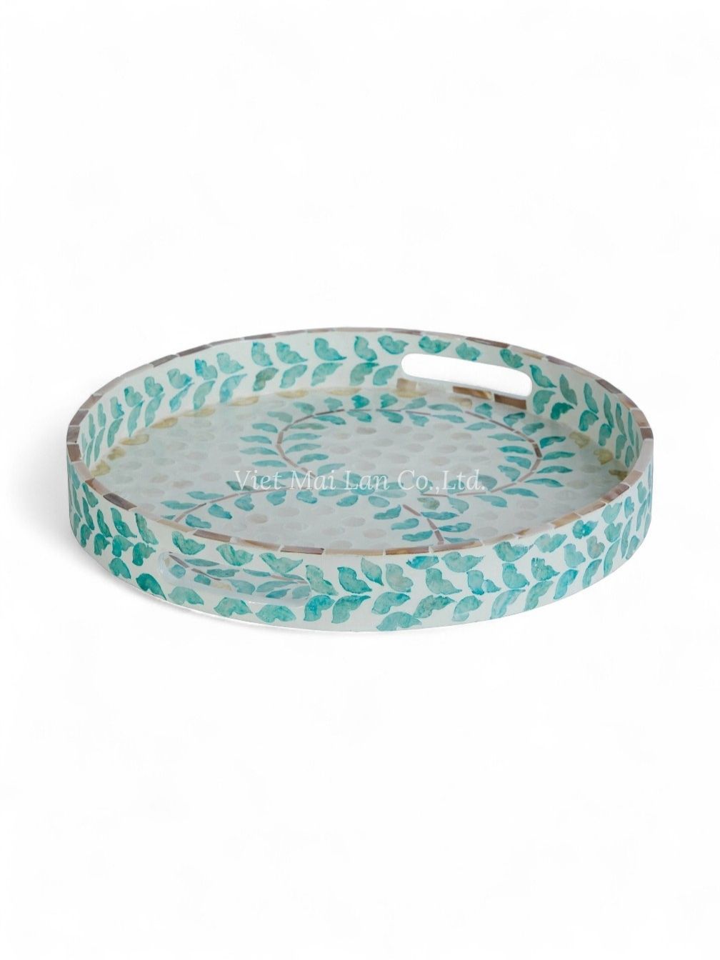 Natural Mother Of Pearl Serving Tray (2)