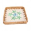 Natural Rattan And Mother Of Pearl Tray (3)
