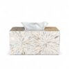 Natural Rectangular Mother Of Pearl Tissue Box (1)
