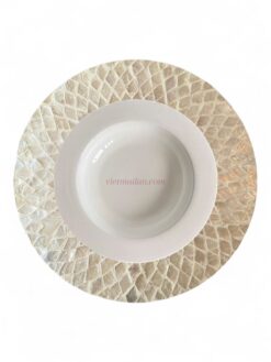 Natural Shine Shell Charger Plates (2)