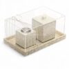 Natural White Shell Incense Set (1)