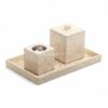 Natural White Shell Incense Set (2)