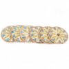 Pale Yellow Mother Of Pearl Coaster Set (3)