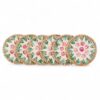 Pastel Pink Flower Mother Of Pearl Coaster Set (3)