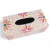 Pink Floral Mother Of Pearl Tissue Box (1)