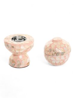 Pink Mother Of Pearl Incense Set (1)