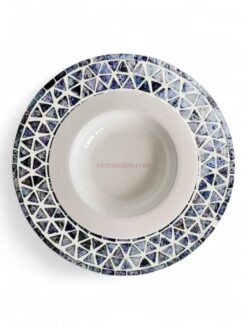 Polished Shell Charger Plates (2)