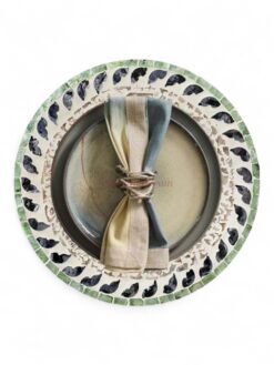 Radiant Floral Shell Placemats (2)