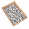 Radiant Rectangular Rattan Mother Of Pearl Serving Tray (1)