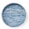 Radiant Round Mother Of Pearl Serving Tray (1)