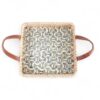 Radiant Square Rattan Mother Of Pearl Serving Tray (1)
