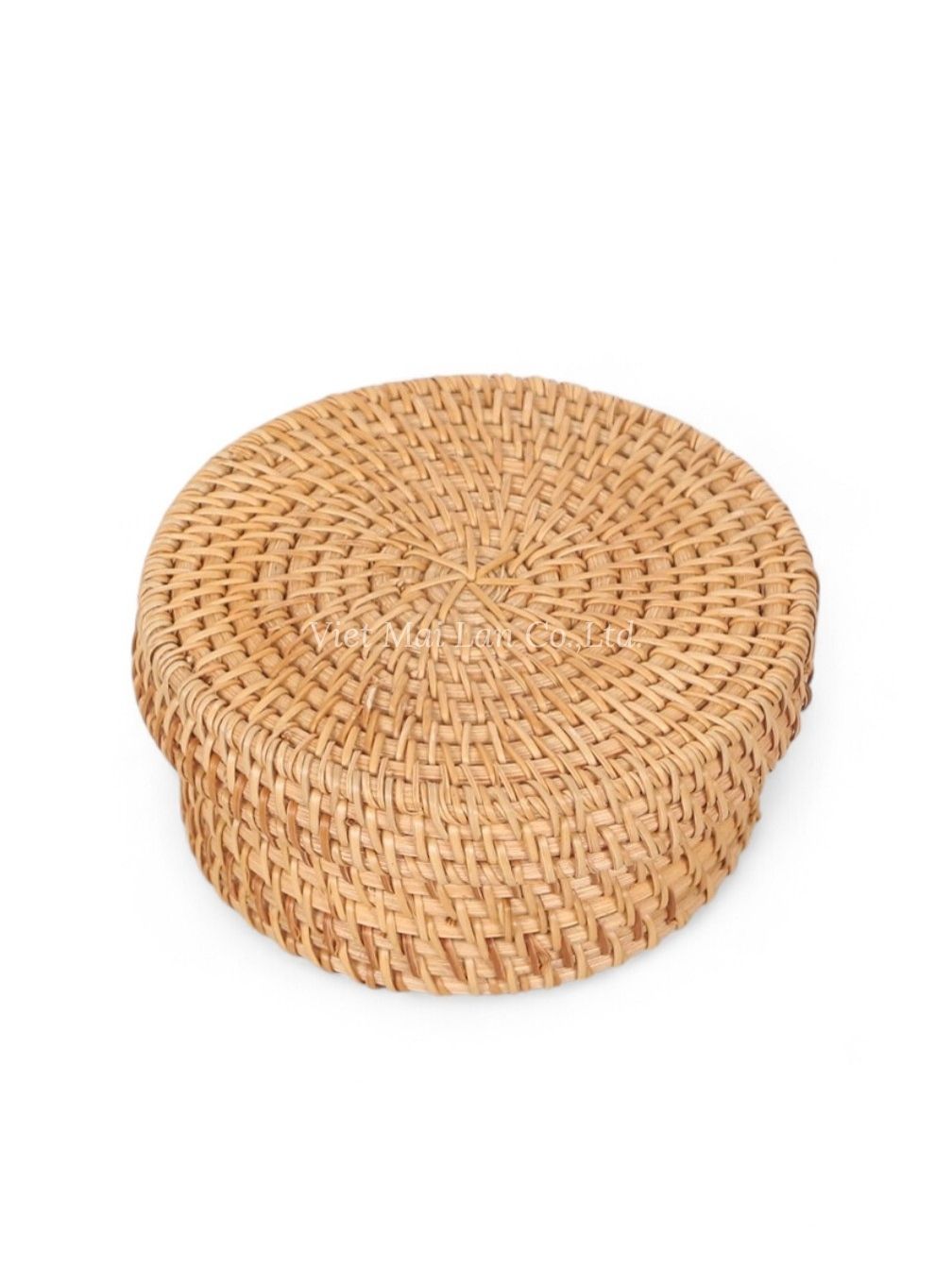 Rattan Holder For Coaster Set