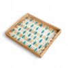 Rectangle Rattan Mother Of Pearl Serving Tray (1)