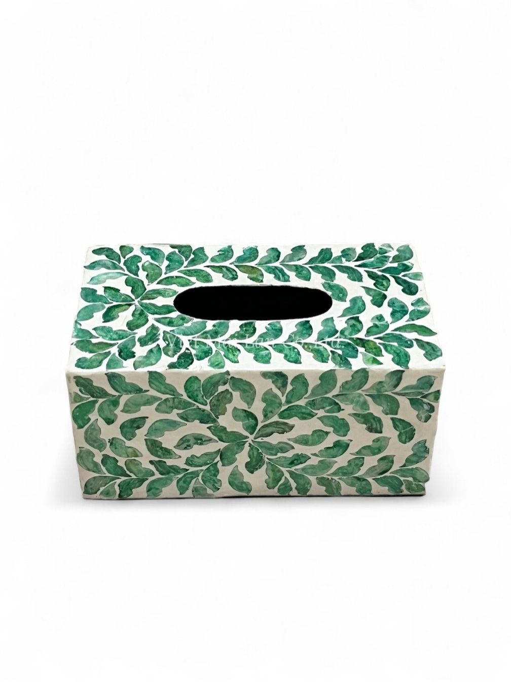 Rectangular Mother Of Pearl Tissue Box (2)
