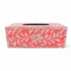 Red Elegant Mother Of Pearl Tissue Box (1)