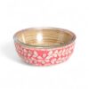 Red Modern Mother Of Pearl Bowl (1)