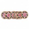 Ruby Glow Mother Of Pearl Coaster Set (2)