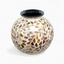 Small Mother Of Pearl Vase For Tabletop Decoration (2)
