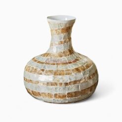 Stunning Mother Of Pearl Vase Decoration (1)