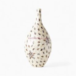 Tall Mother Of Pearl Vase For Flowers (1)